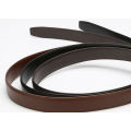 Leather belts without the buckle brown leather belt